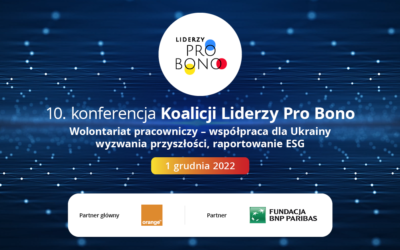 10. konferencja Koalicji Liderzy Pro Bono